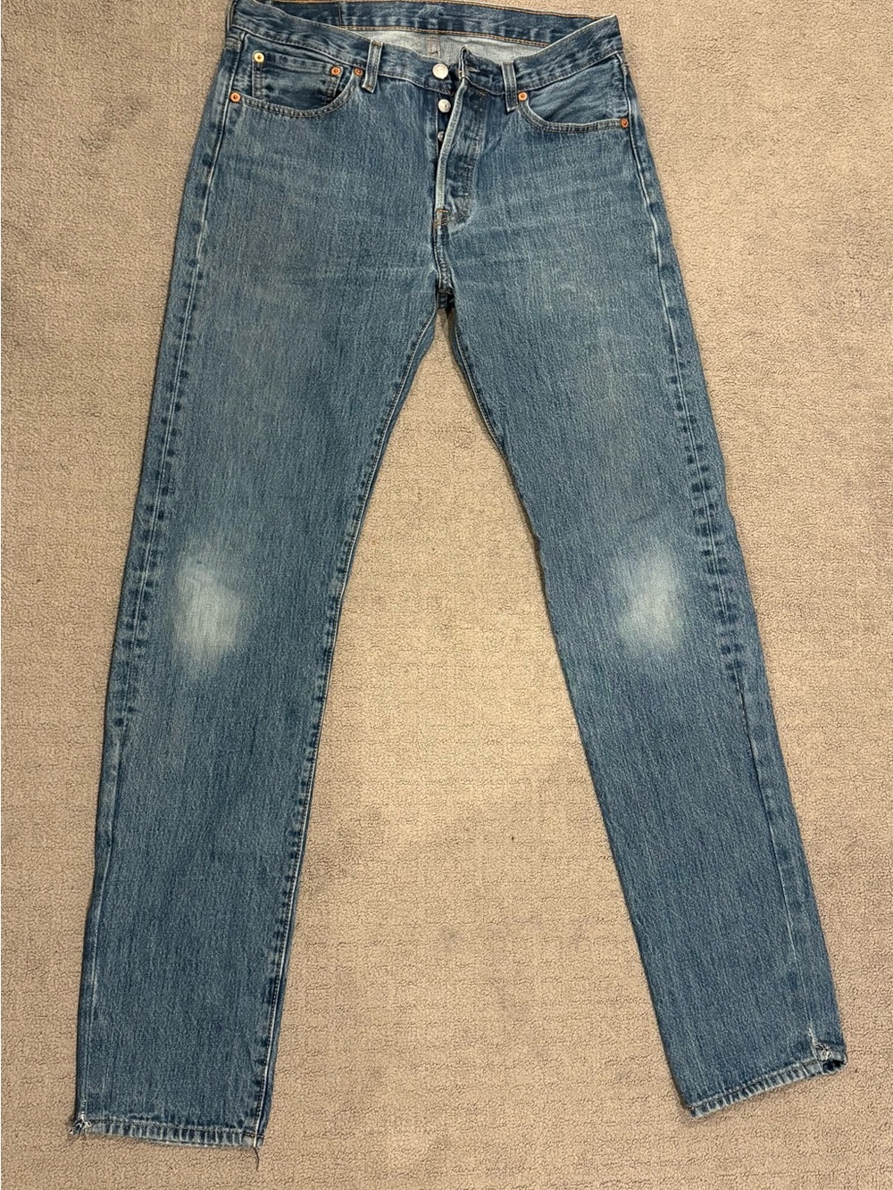 Levi's Blue Straight-Leg Men's Jeans